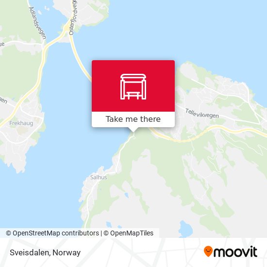 Sveisdalen map