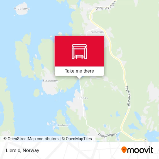 Liereid map