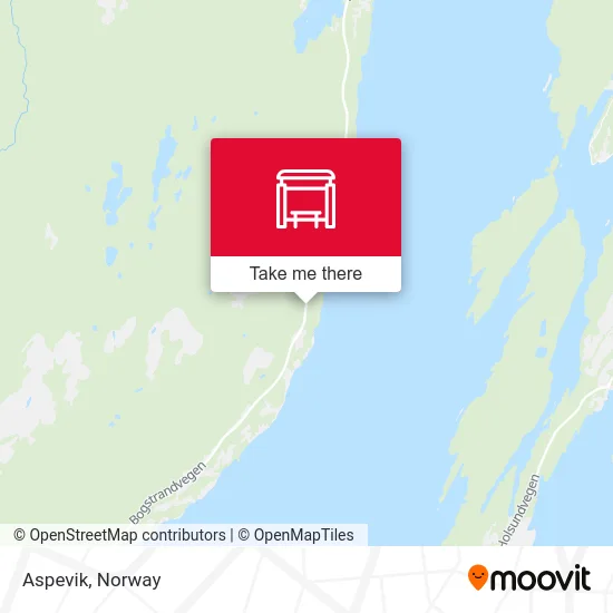 Aspevik map