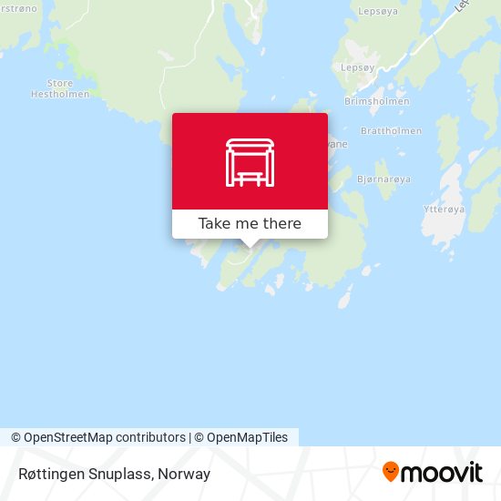 Røttingen Snuplass map