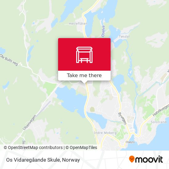 Os Vidaregåande Skule map