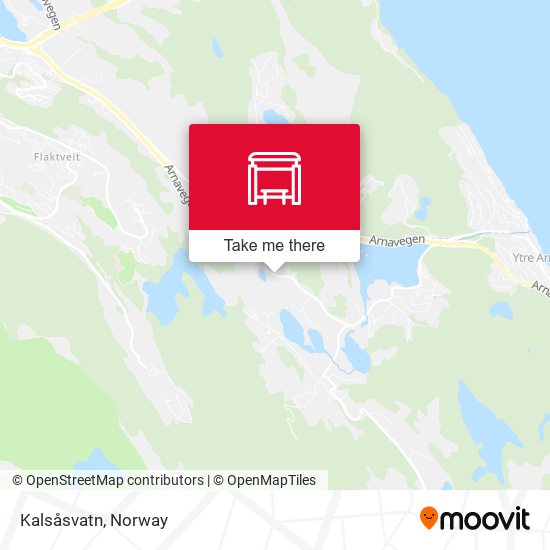 Kalsåsvatn map