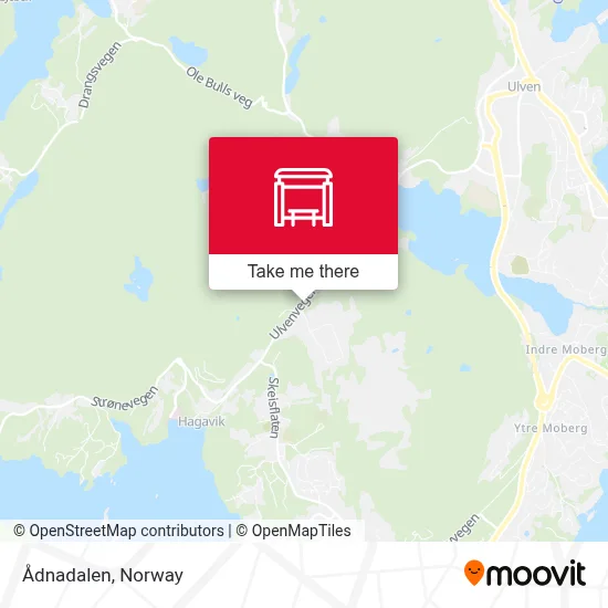 Ådnadalen map