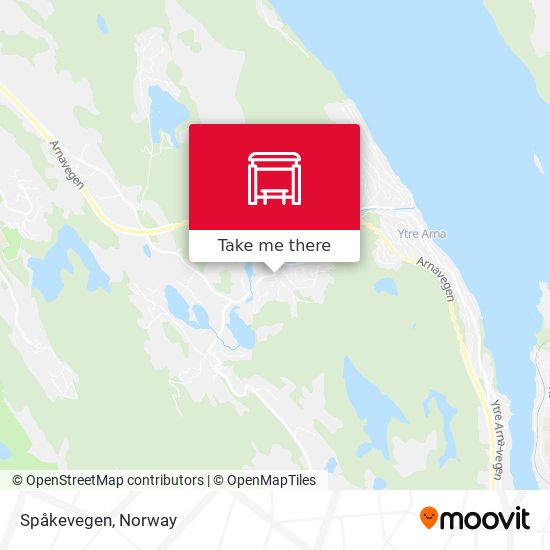 Spåkevegen map