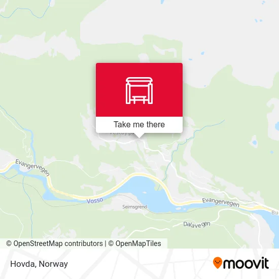 Hovda map