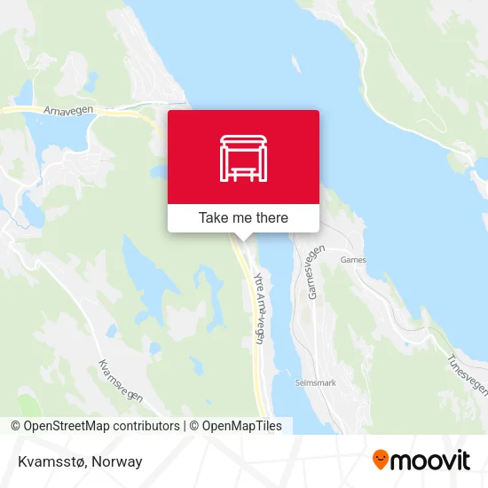 Kvamsstø map