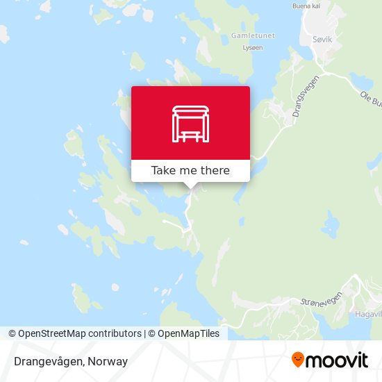 Drangevågen map