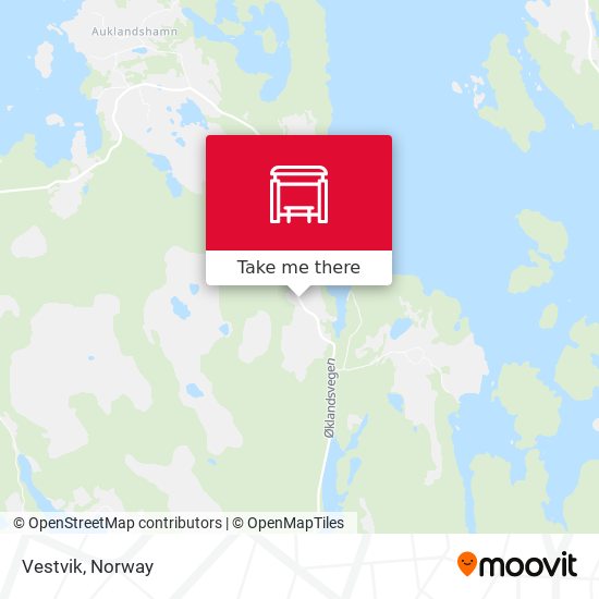 Vestvik map