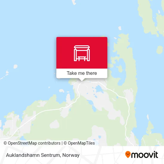 Auklandshamn Sentrum map