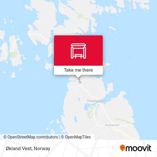 Økland Vest map