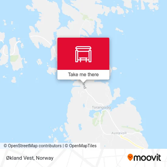 Økland Vest map