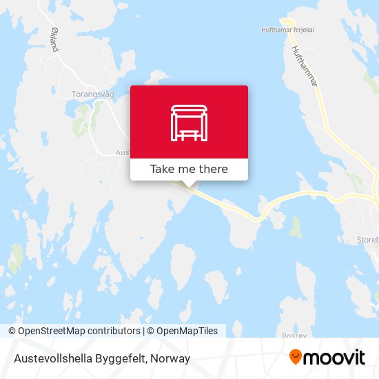 Austevollshella Byggefelt map