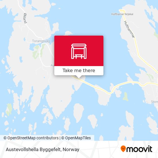 Austevollshella Byggefelt map