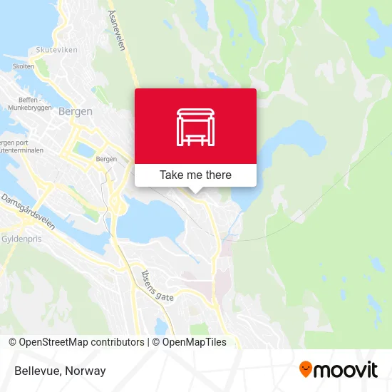Bellevue map