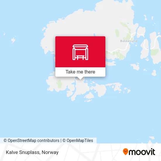 Kalve Snuplass map