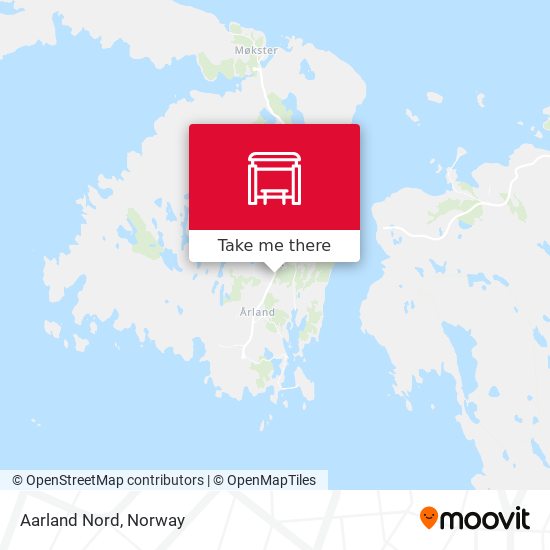 Aarland Nord map