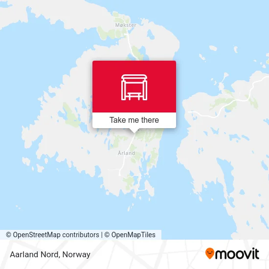 Aarland Nord map
