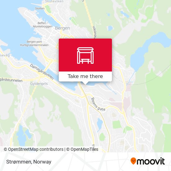 Strømmen map