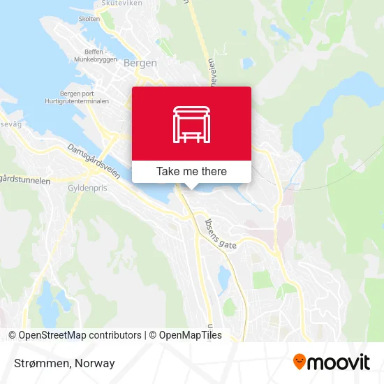 Strømmen map