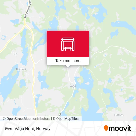 Øvre Våga Nord map