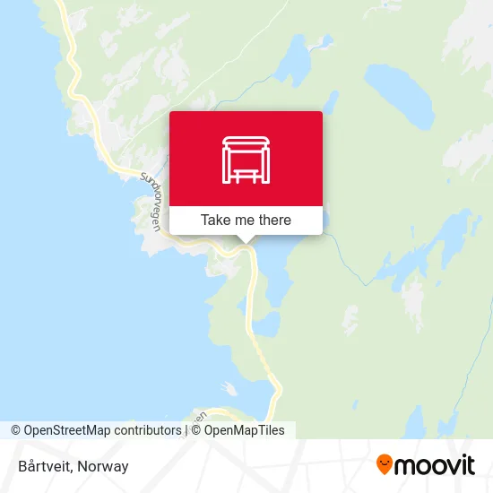 Bårtveit map