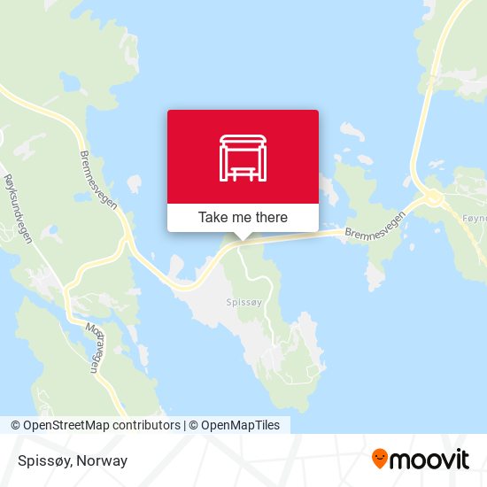 Spissøy map