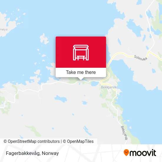 Fagerbakkevåg map