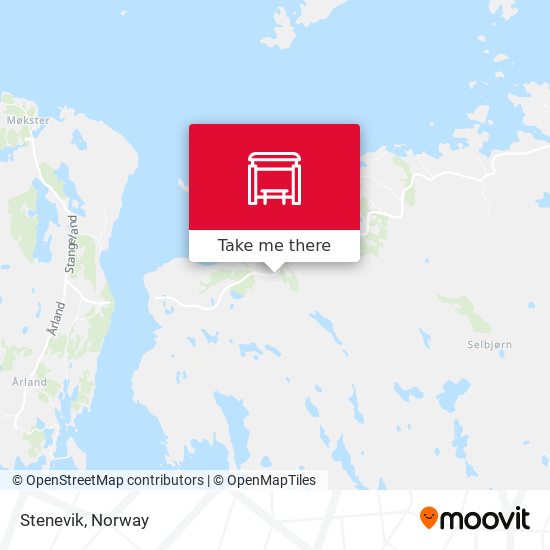 Stenevik map