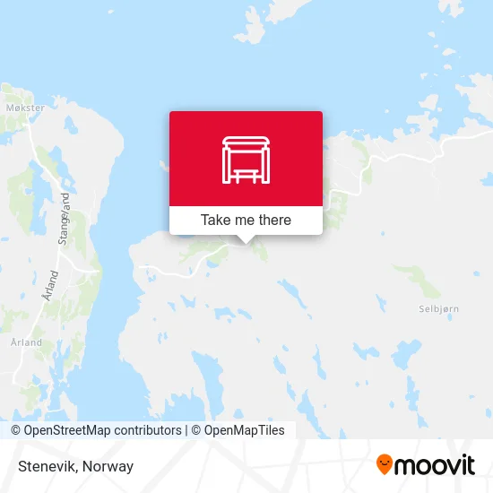 Stenevik map