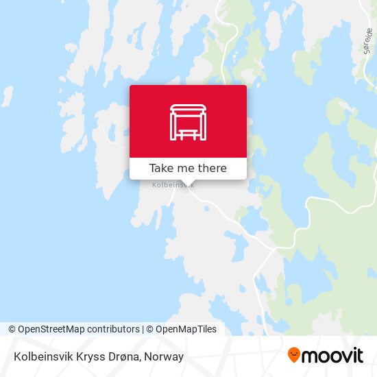 Kolbeinsvik Kryss Drøna map