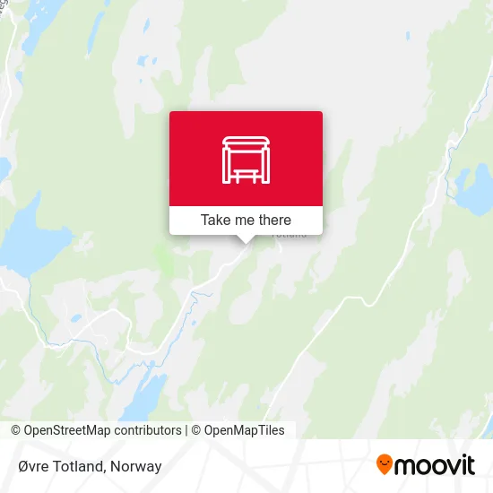 Øvre Totland map