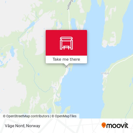 Våge Nord map