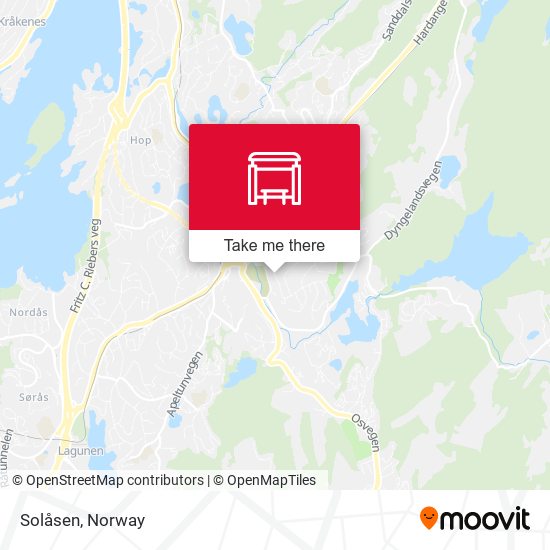 Solåsen map