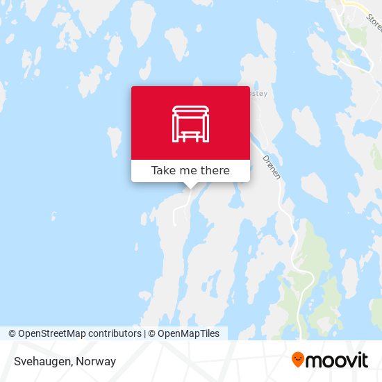 Svehaugen map