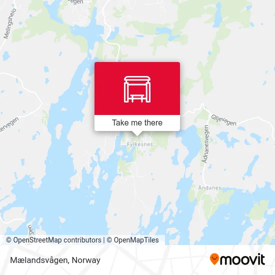 Mælandsvågen map