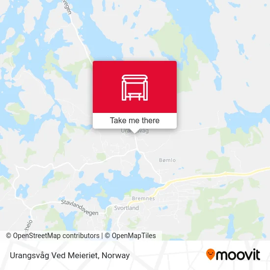 Urangsvåg Ved Meieriet map