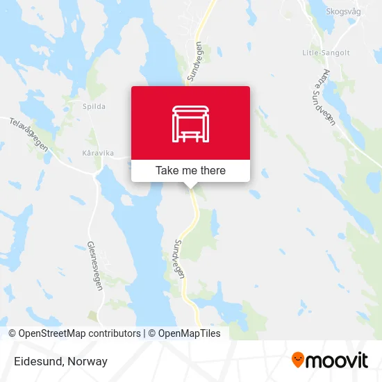 Eidesund map