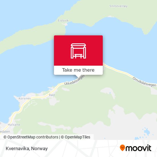 Kvernavika map