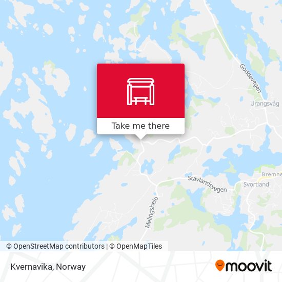 Kvernavika map