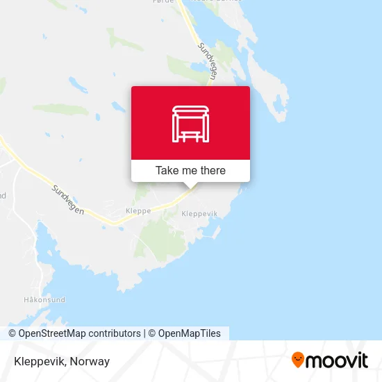 Kleppevik map