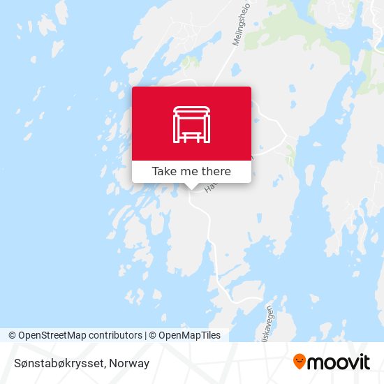 Sønstabøkrysset map