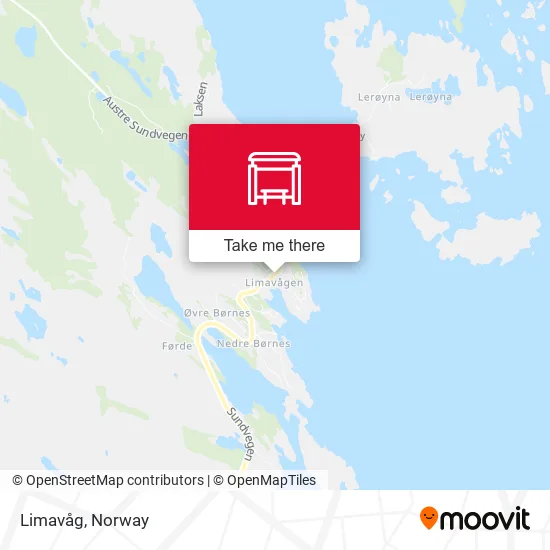 Limavåg map