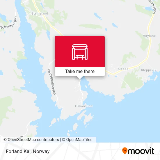 Forland Kai map