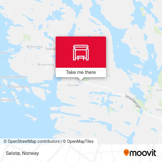 Selstø map
