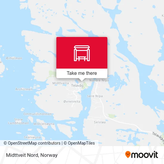 Midttveit Nord map