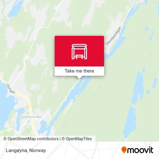Langøyna map
