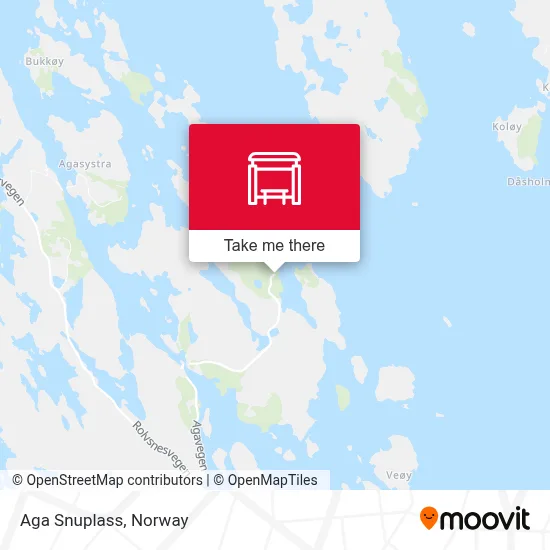 Aga Snuplass map