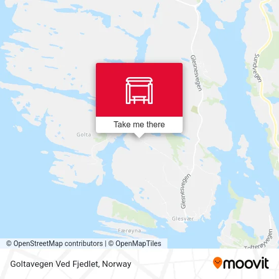 Goltavegen Ved Fjedlet map