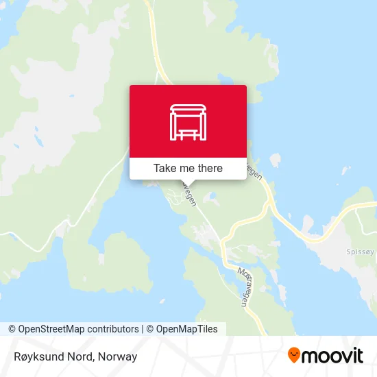 Røyksund Nord map