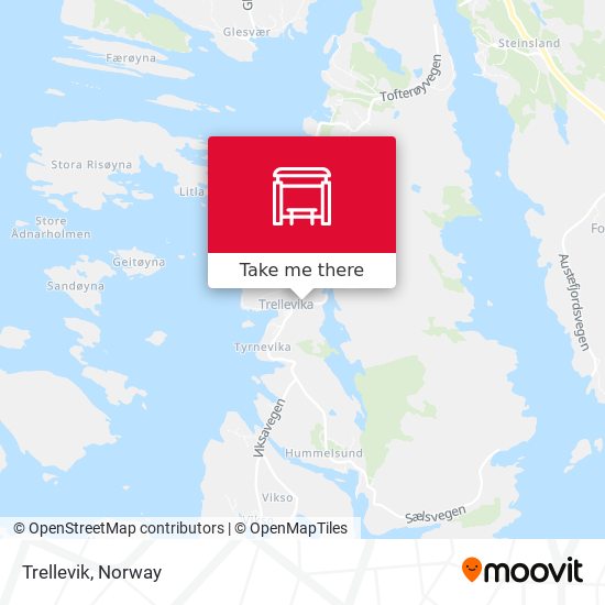 Trellevik map